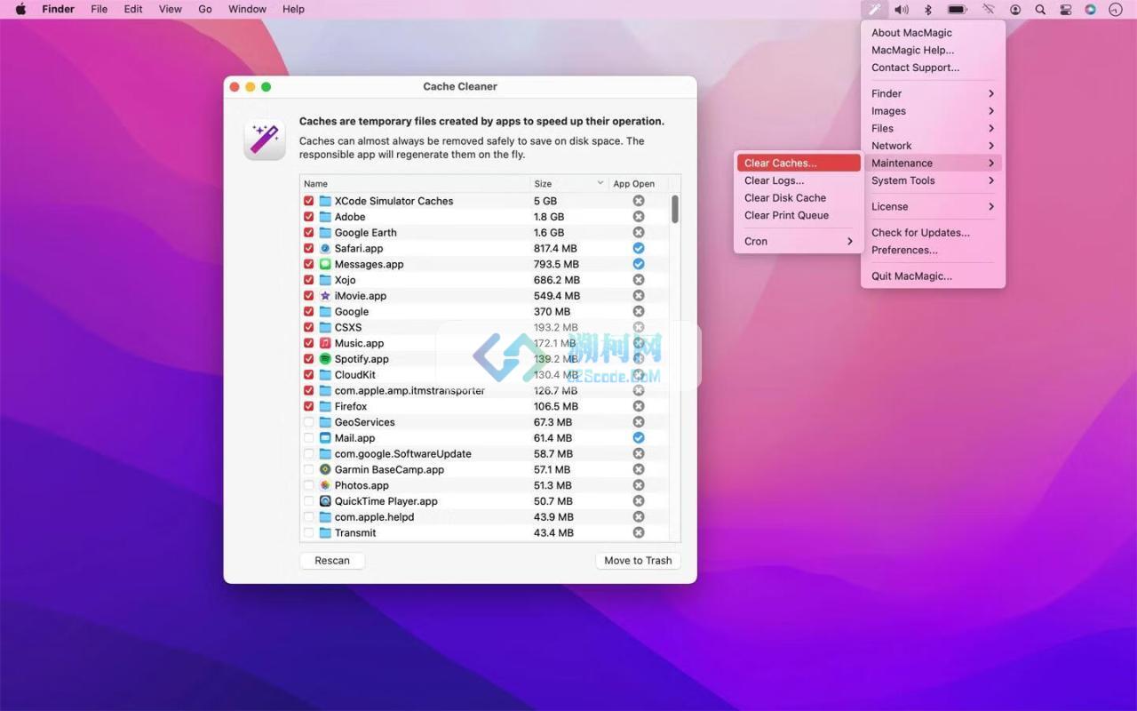 MacMagic for Mac v1.2.7 激活版 系统垃圾清理软件
