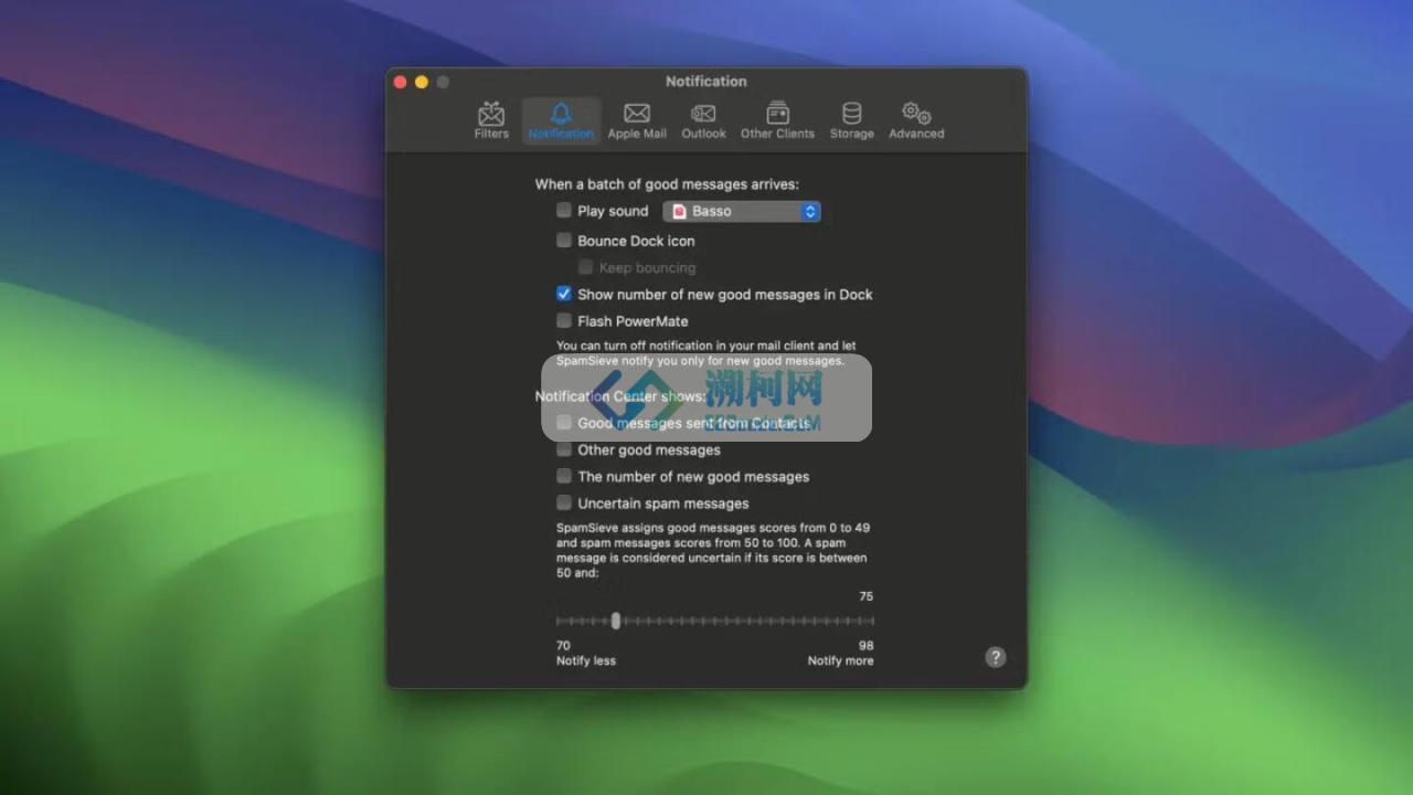 SpamSieve for Mac v3.1.2 直装版 垃圾邮件过滤软件