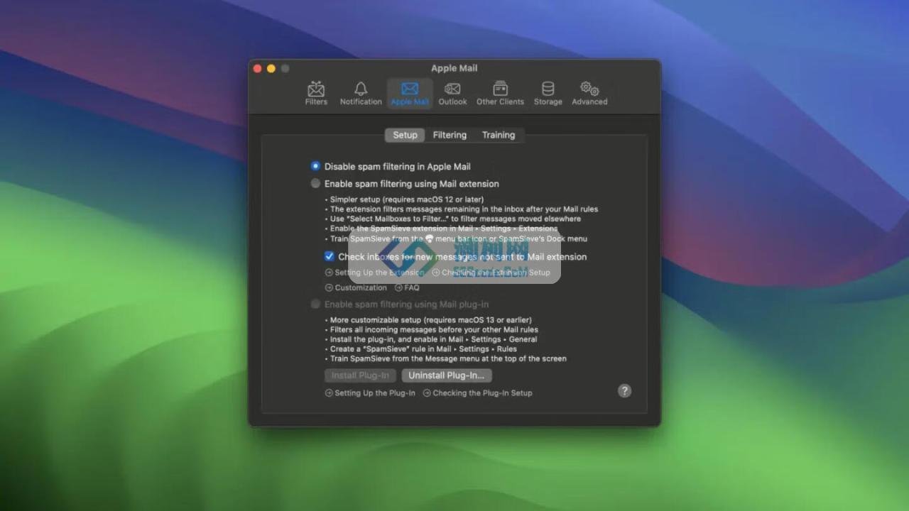 SpamSieve for Mac v3.1.2 直装版 垃圾邮件过滤软件