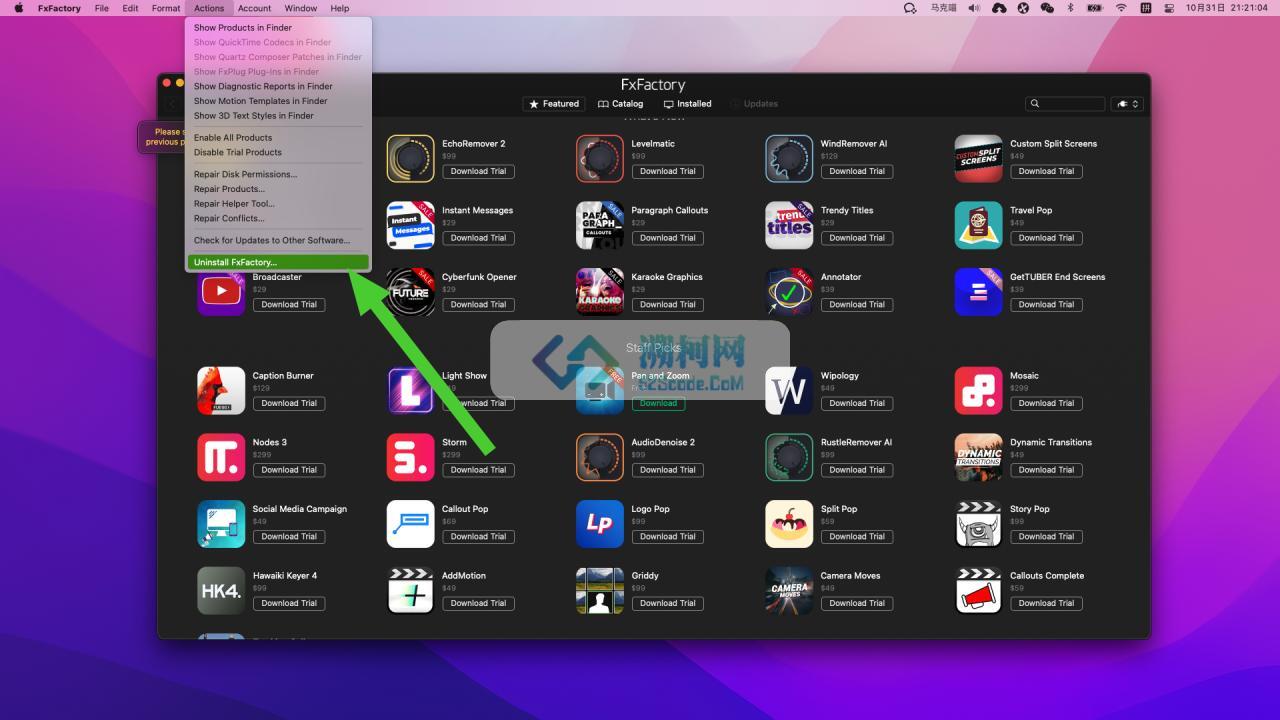FxFactory 8 Pro for Mac v8.0.22 (8165)直装激活版 fcpx/ae/motion视觉特效软件包