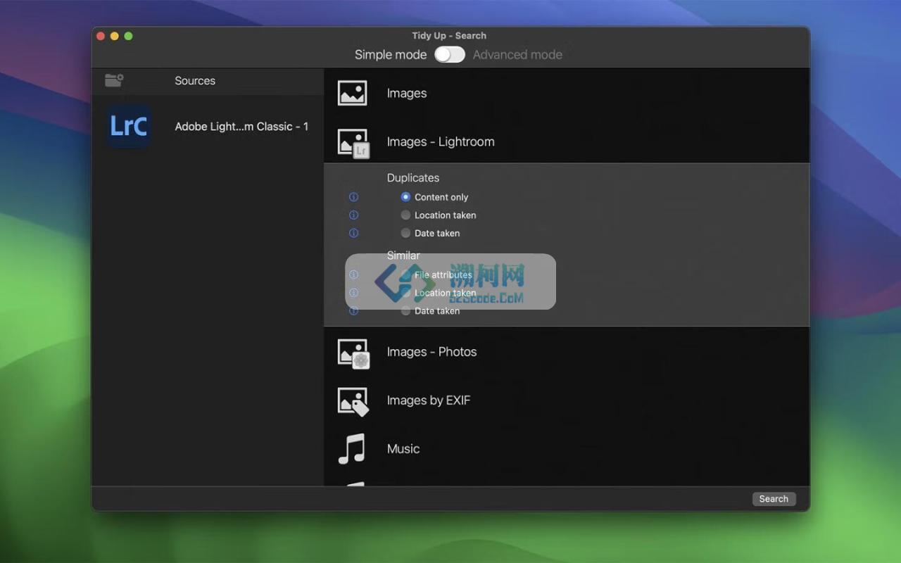Tidy Up for Mac v6.0.7 激活版 重复文件查找清理工具