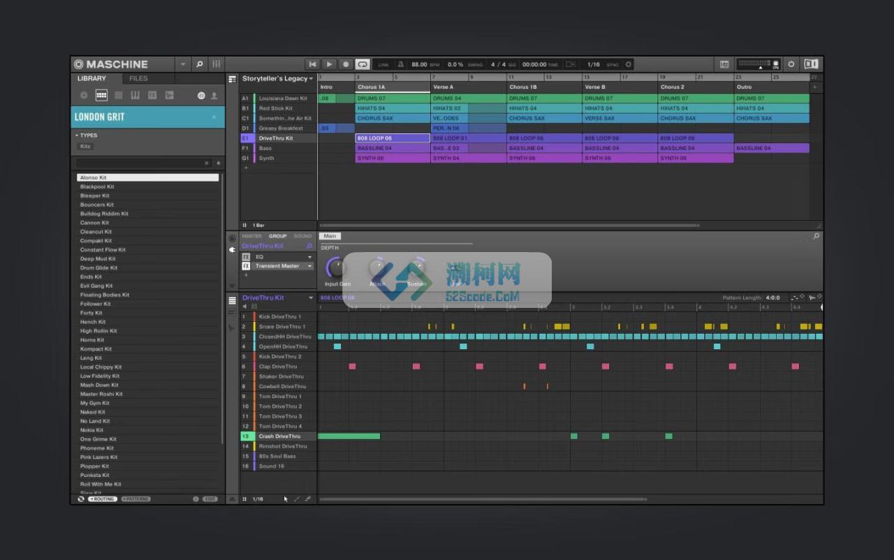 Native Instruments Maschine for Mac v3.1.1激活版 全球最全面的采样器