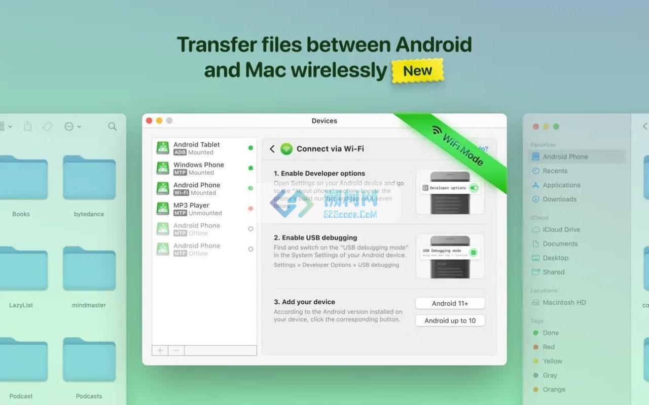 MacDroid Pro for Mac v2.4(602) 中文版 安卓手机文件传输助手