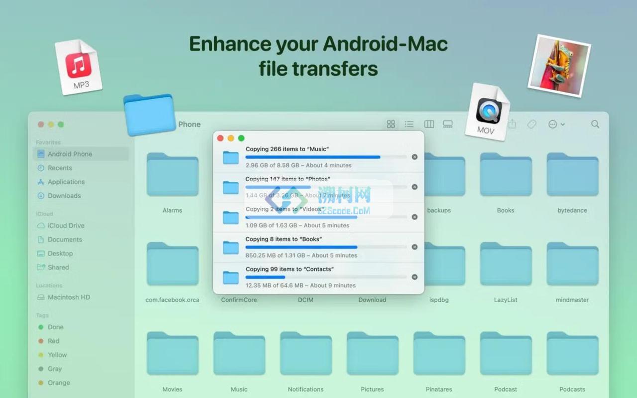 MacDroid Pro for Mac v2.4(602) 中文版 安卓手机文件传输助手