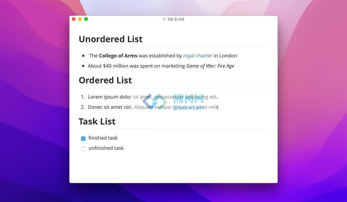 Typora for Mac v1.10.9 中文版 Markdown文本编辑器