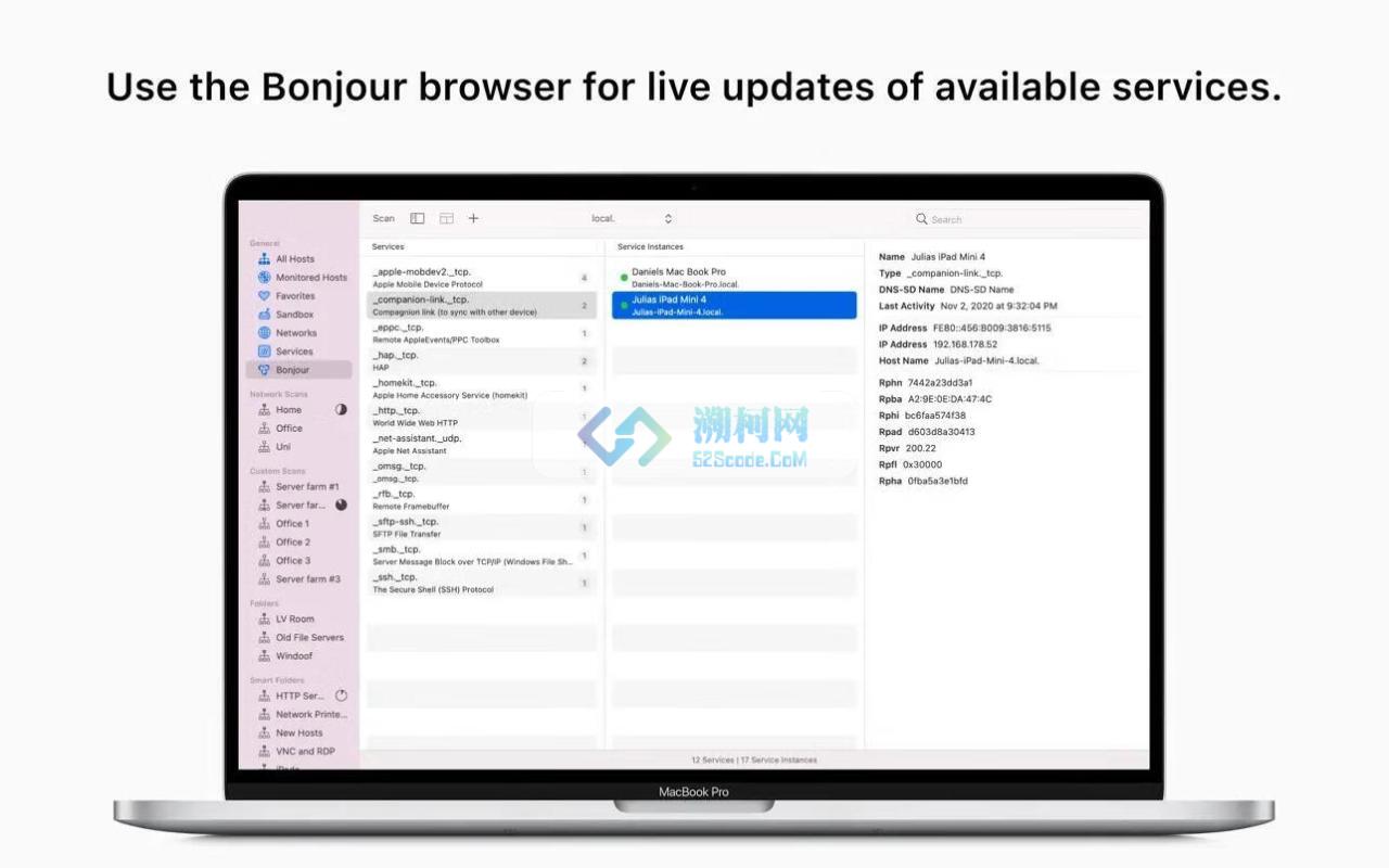 Network Radar for mac v3.1.1 激活版 强大的网络扫描和管理工具