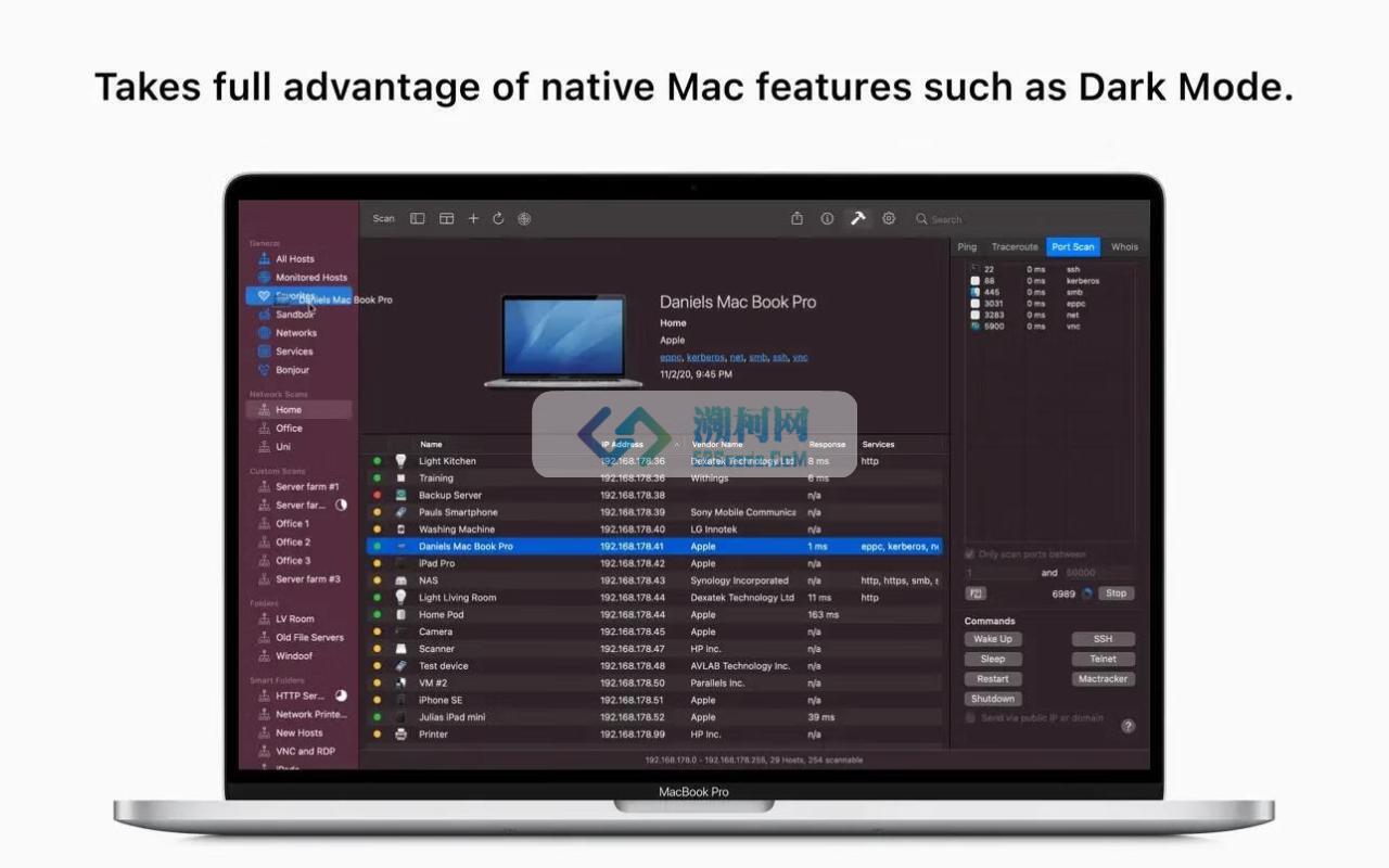 Network Radar for mac v3.1.1 激活版 强大的网络扫描和管理工具