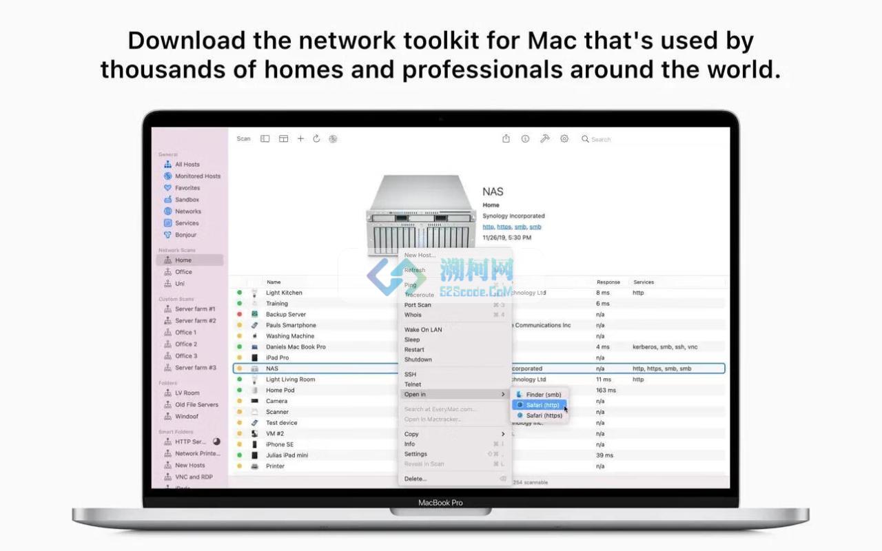 Network Radar for mac v3.1.1 激活版 强大的网络扫描和管理工具