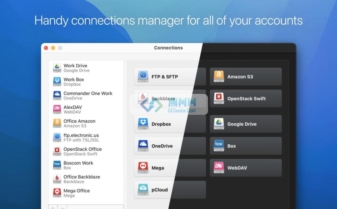 CloudMounter for mac v4.12 激活版 云盘本地加载工具