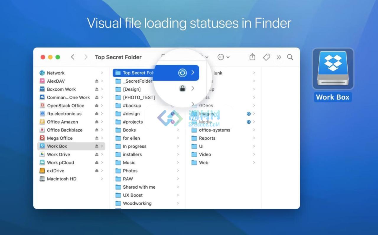 CloudMounter for mac v4.12 激活版 云盘本地加载工具