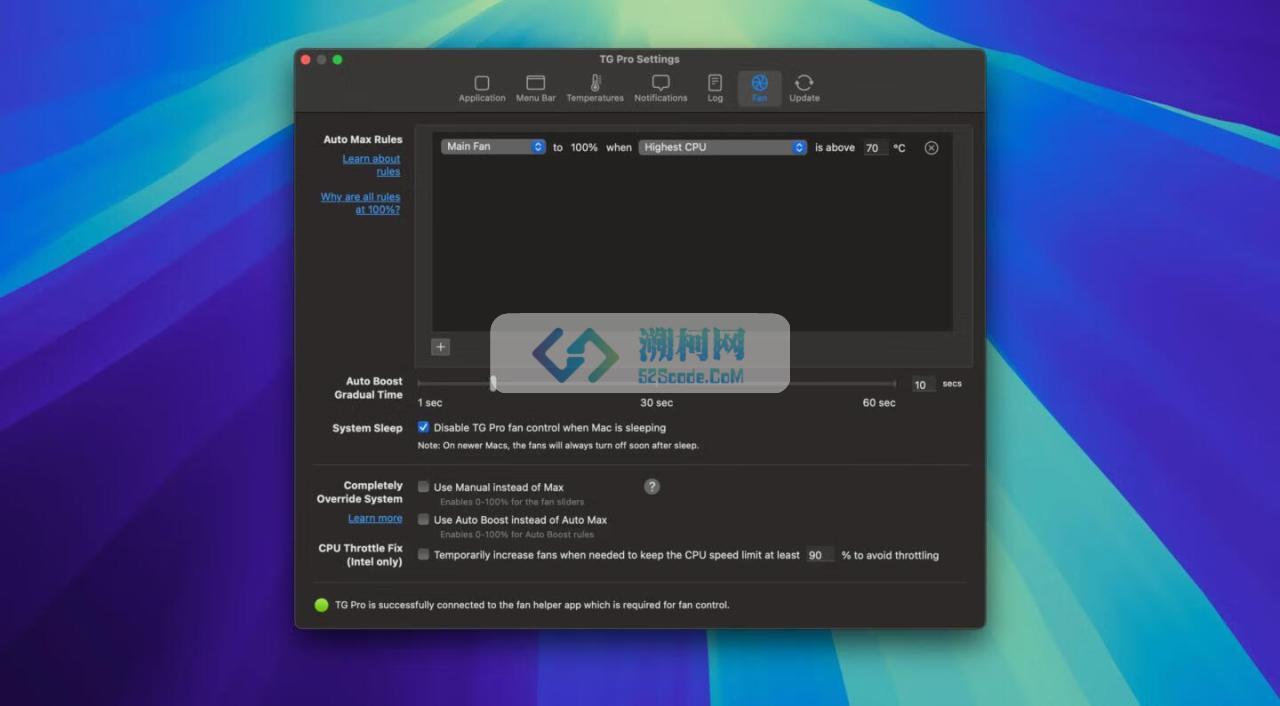 TG Pro v2.97 专业显示你的Mac实时温度