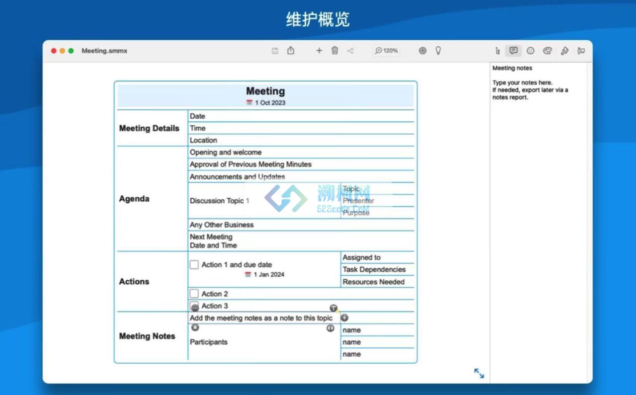 SimpleMind Pro for Mac v2.6.1 中文激活版 mac上的思维导图软件