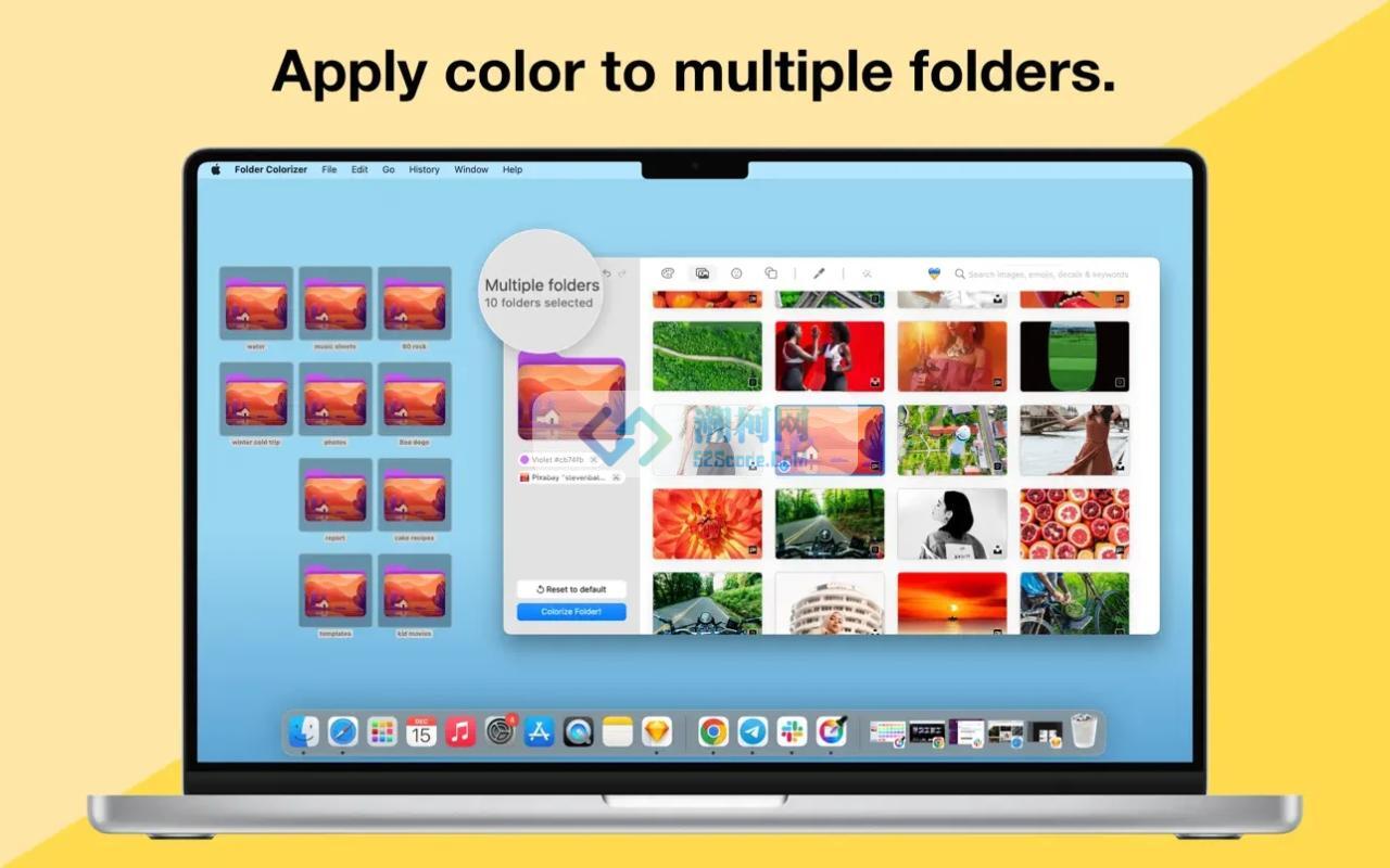 Folder Colorizer for mac v4.7.2直装版 个性文件夹设置软件