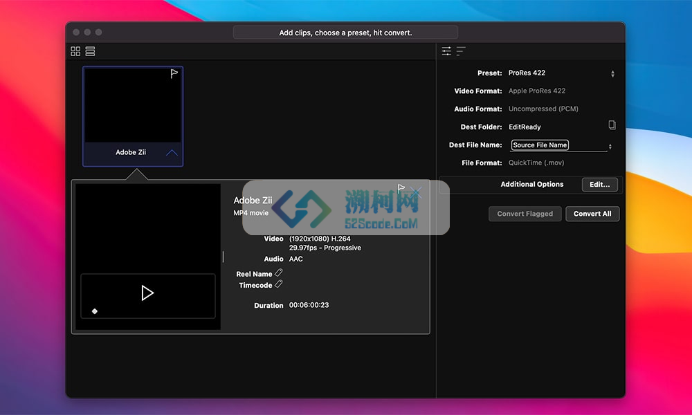 EditReady for Mac v25.1 激活版 强大视频转码工具