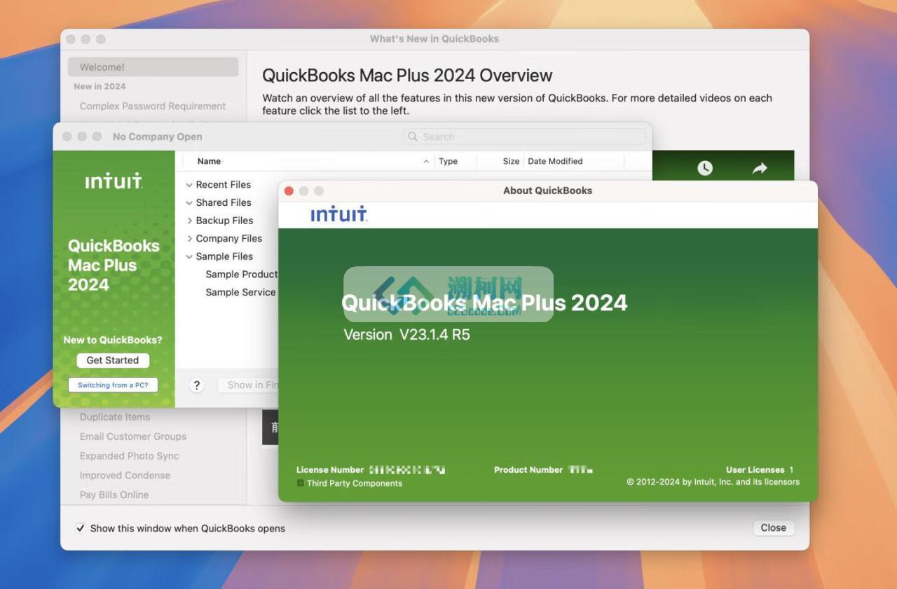 QuickBooks 2024 for Mac v23.1.8R9 英文激活版 专业财务管理软件