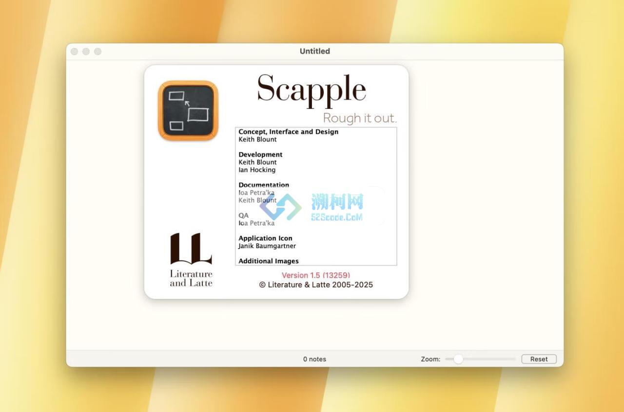 Scapple for mac v1.5.1 激活版 思维导图软件