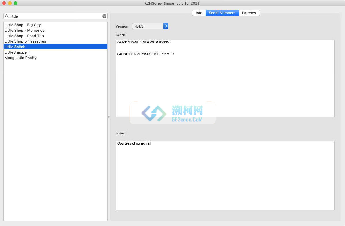 KCNScrewPack v1.8 (2025.3.15) 序列号、激活码分享工具 KCNScrewPack v1.8 (2025.3.15) 序列号、激活码分享工具