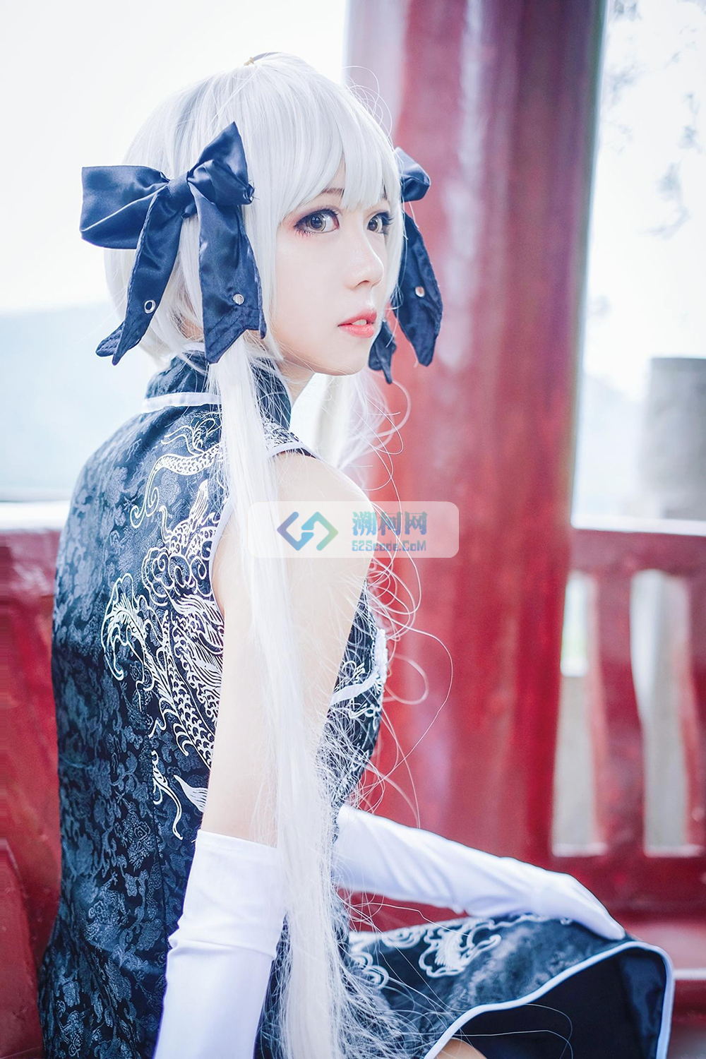 黑丝旗袍美女cosplay缘之空春日野穹图片 - 溯柯网