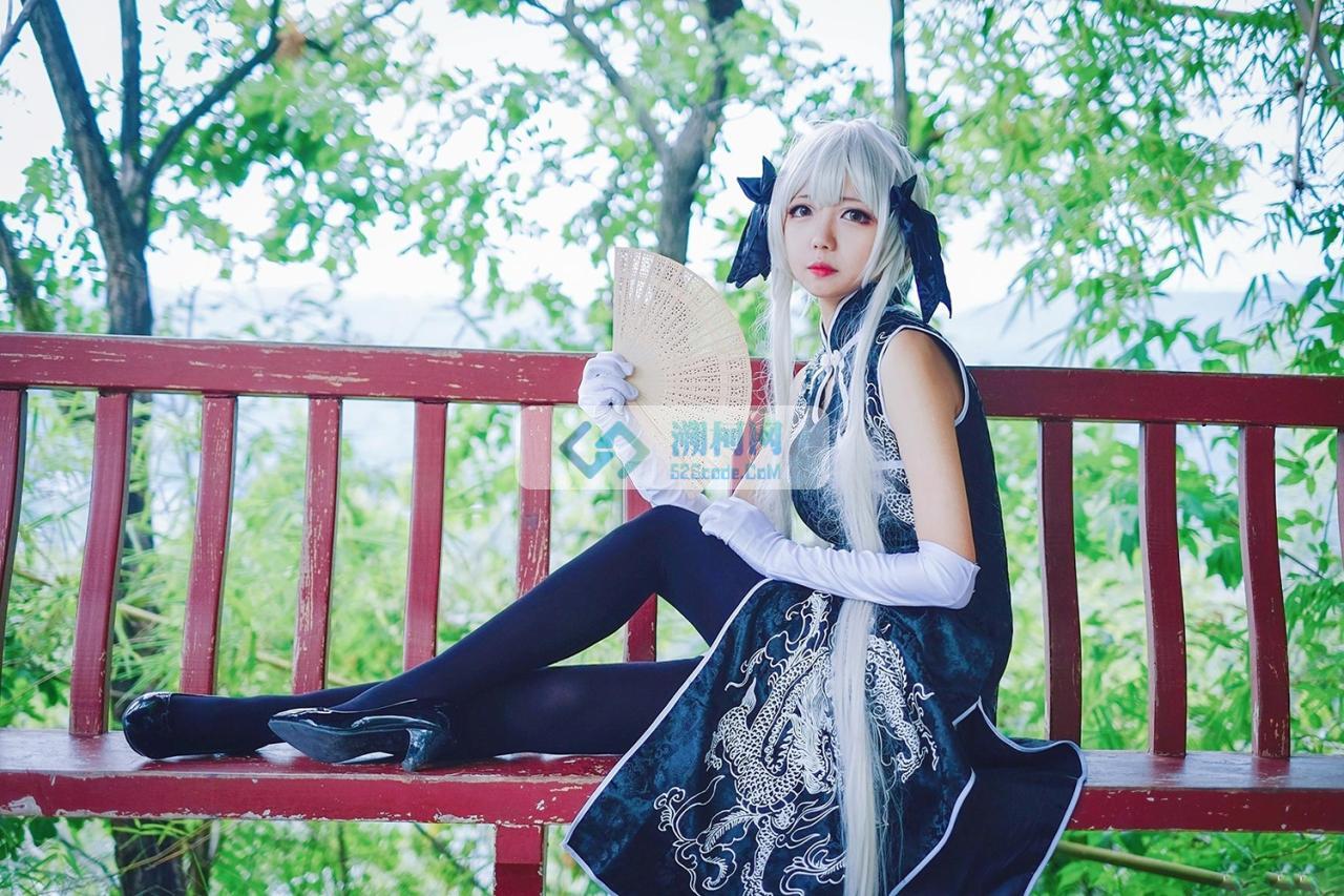 黑丝旗袍美女cosplay缘之空春日野穹图片 - 溯柯网